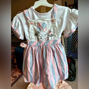 Toddler Girls Minnie Mouse Dress 3T